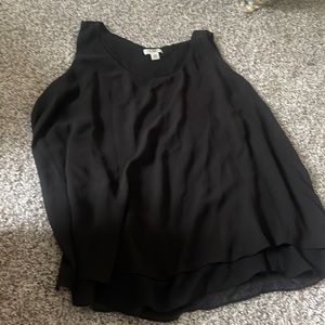 Plus size black top 22/24